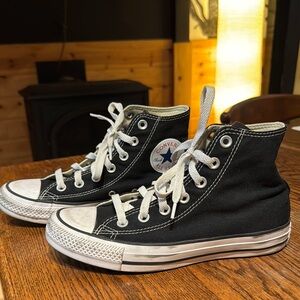 Converse Black High-Top Sneakers